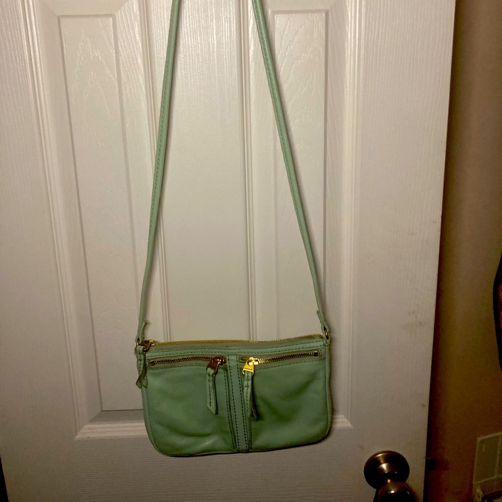 Fossil Tiffany blue crossbody